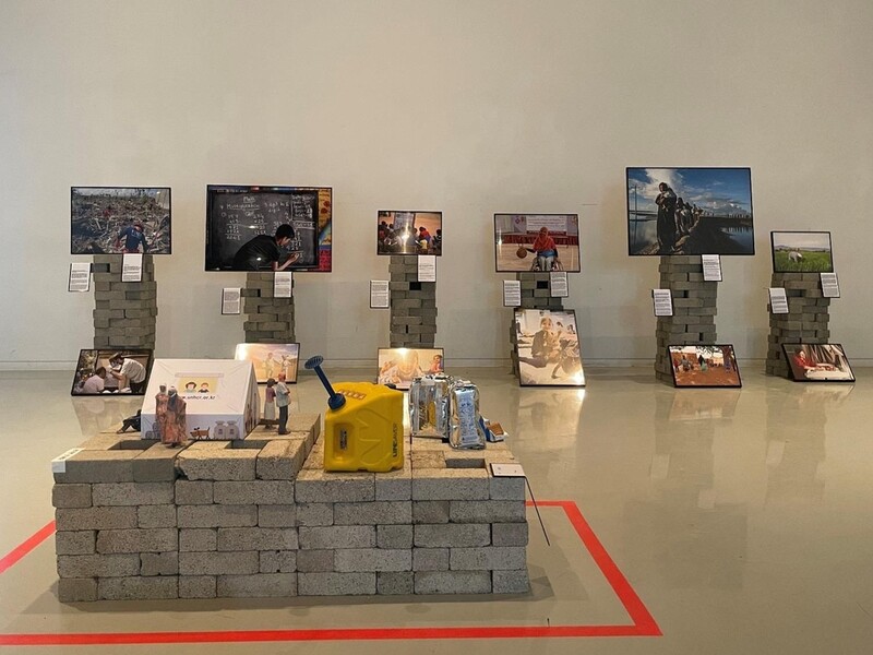 '하루쯤 전쟁 아픔 공감해봐요'…서울숲서 인도주의 활동展