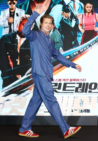 [Moment to Focus] Brad Pitt in Seoul