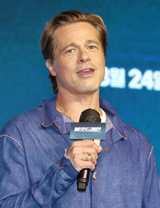 [Moment to Focus] Brad Pitt in Seoul