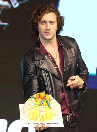 [Moment to Focus] Aaron Taylor-Johnson in Seoul