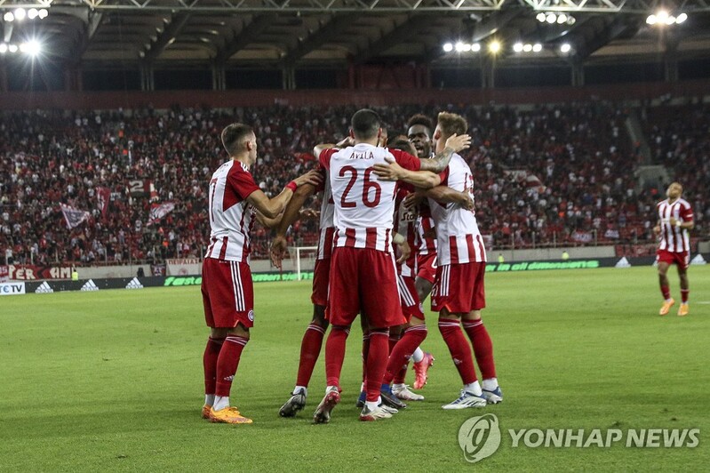 황인범 빠진 올림피아코스, 리그 개막전서 지안니나에 2-0 승리