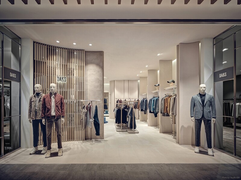 LF 닥스, 주요 매장 전면 재단장…'영국식 정원' 주제