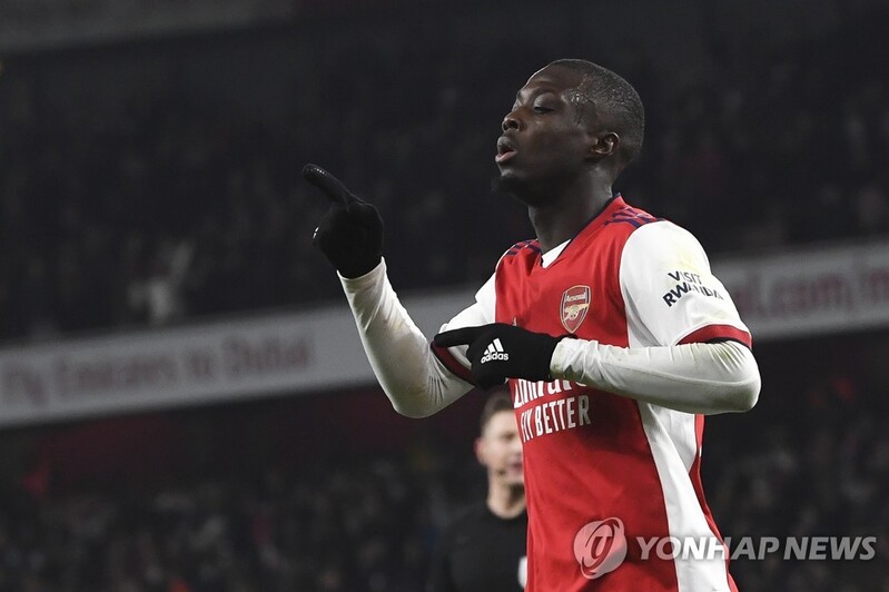 1골에 42억이었네…아스널 '최다 이적료' 페페, 임대 떠난다