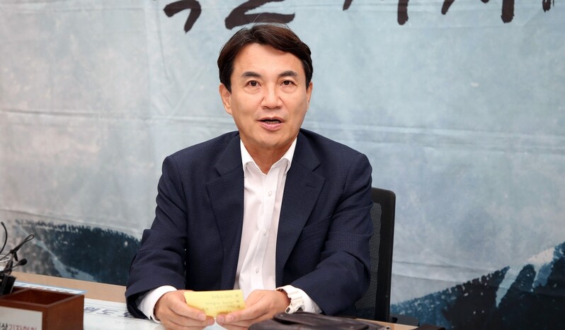 김진태 강원지사 "보조금 받으면 못할 사업 없어…자립해야"