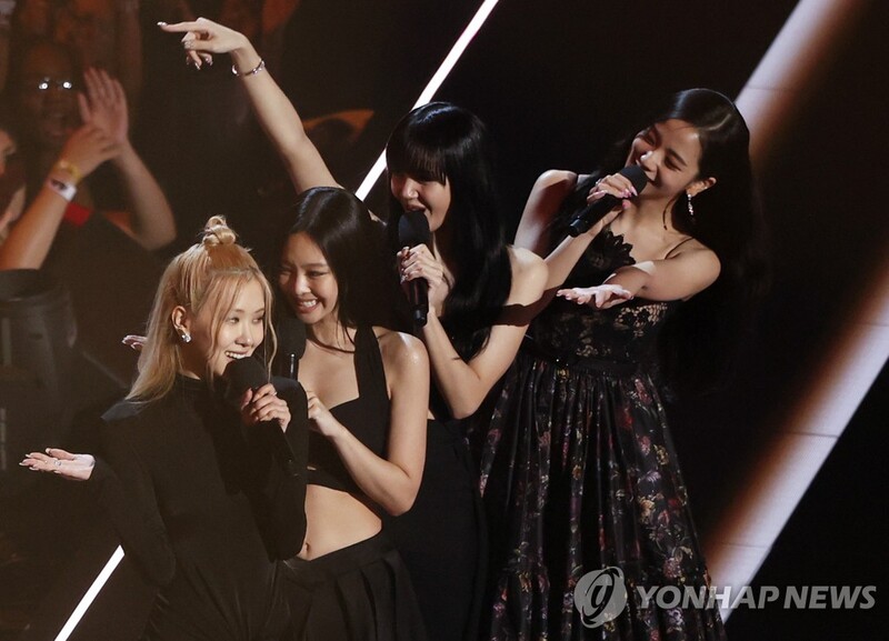 [월드&포토] VMA '2관왕' 블랙핑크