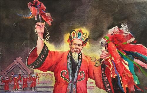 동북아 우수 청소년 미술작품 세종 온다…25일까지 70점 선봬