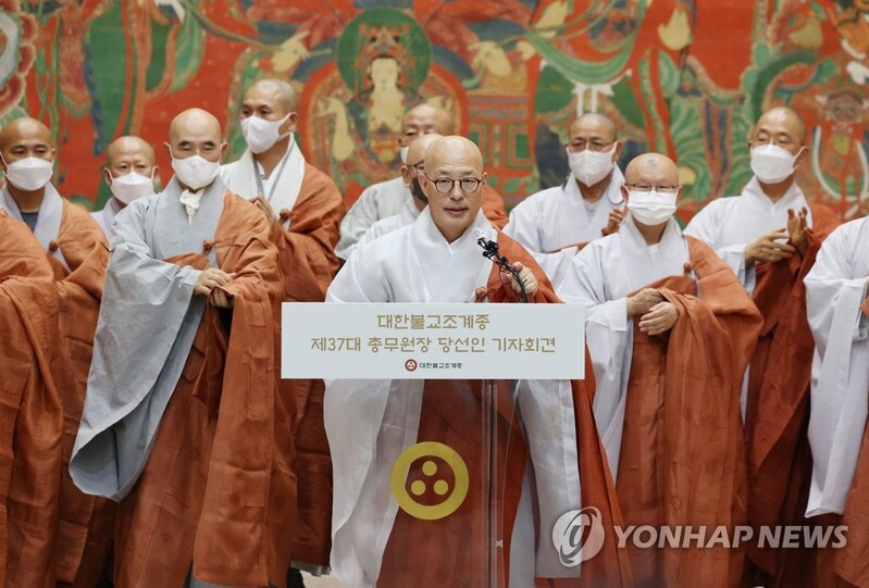 조계종 신임 총무원장 진우스님 "바꿀 것은 과감히 바꿀 것"(종합)