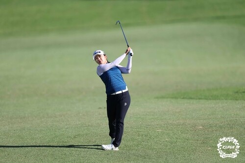 '써닝포인트CC는 내 땅' 김수지, 타이틀 방어 '파란불'(종합)