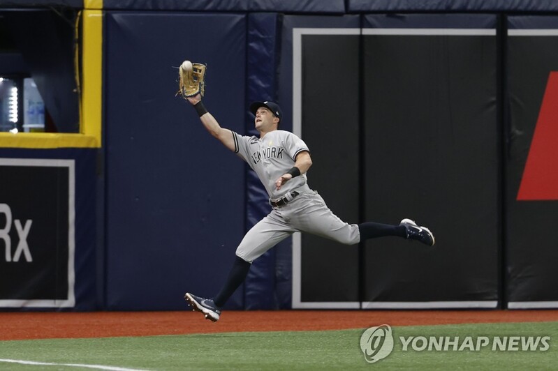 5경기 만에 선발 출전한 최지만, 양키스전서 4타수 무안타 침묵