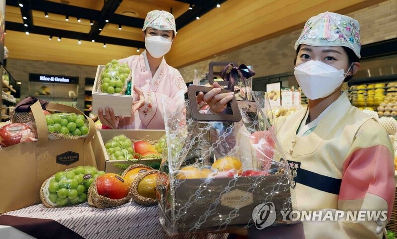 신세계백화점, 추석 선물세트 매출 역대 최고