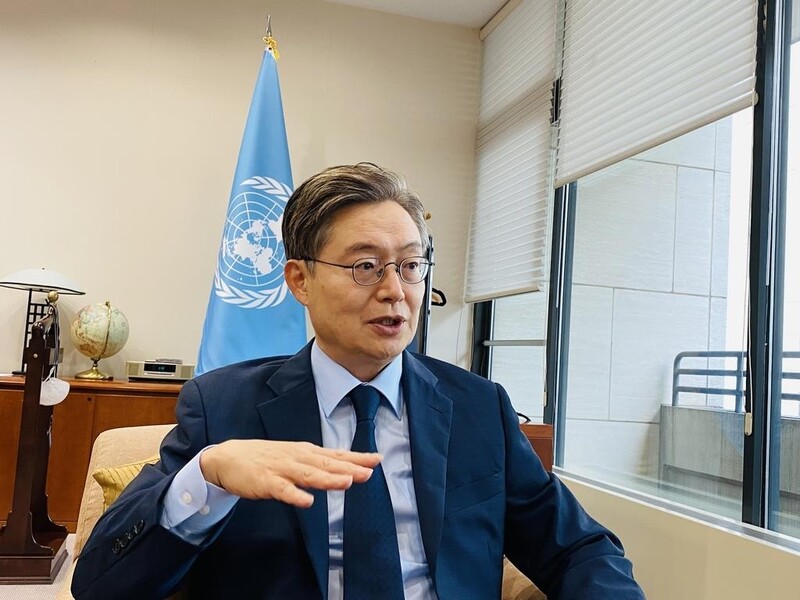 U.N. ambassador stresses need for S. Korea to co-sponsor resolution on N.K. human rights