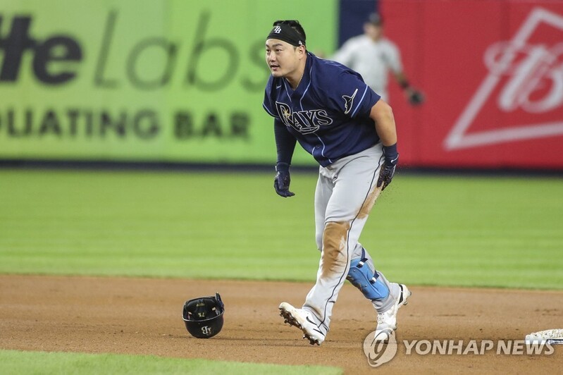 '3번 타자 복귀' 탬파베이 최지만, 4타수 무안타