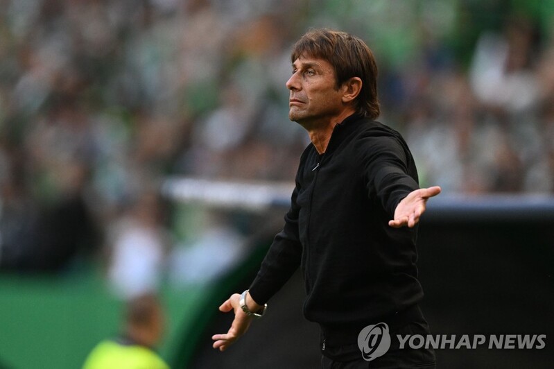 토트넘 콘테 감독 "UCL 수준 높아…실수한 대가 치렀다"