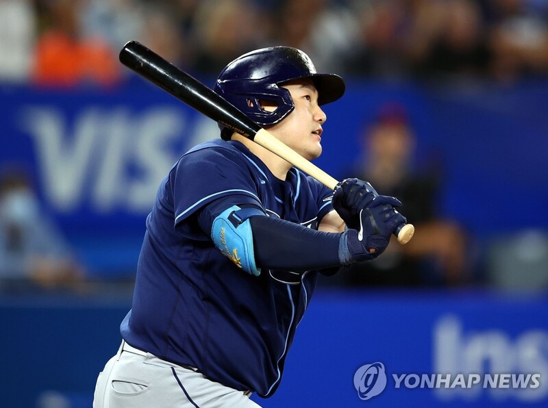 Rays' Choi Ji-man hits 1st homer in 10 games
