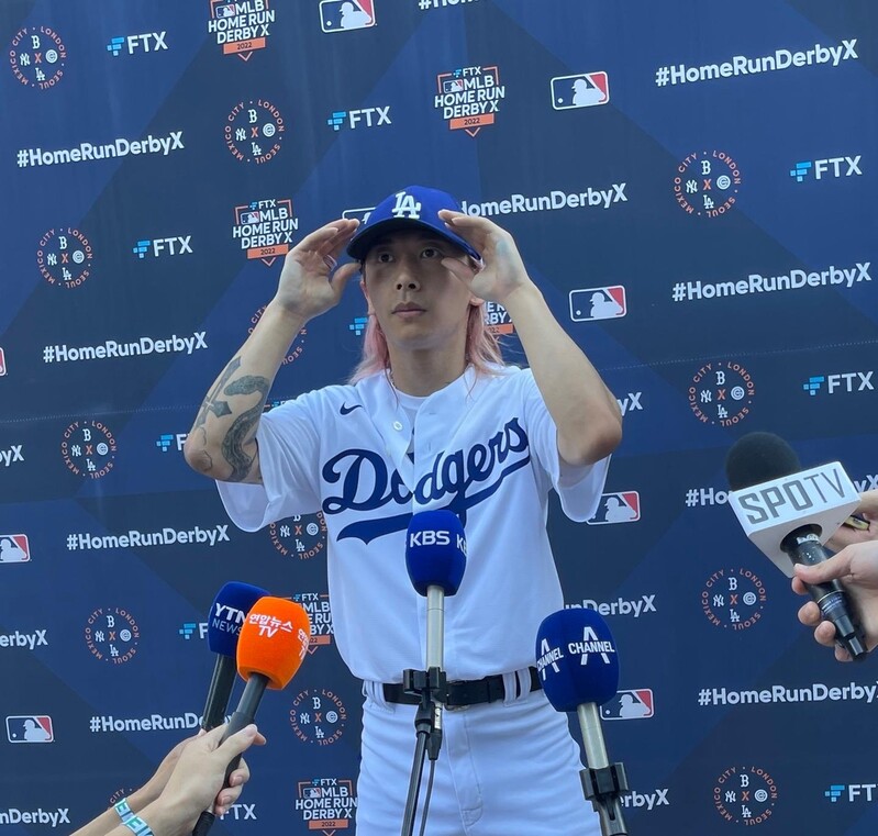 이승엽 홈런더비 타구 잡은 곽윤기 "올림픽 금메달 딴 기분"