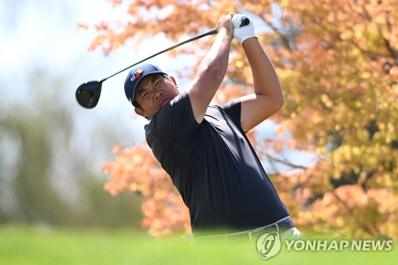 '아쉬운 더블보기' 안병훈, PGA 투어 시즌 개막전 3R 단독 4위