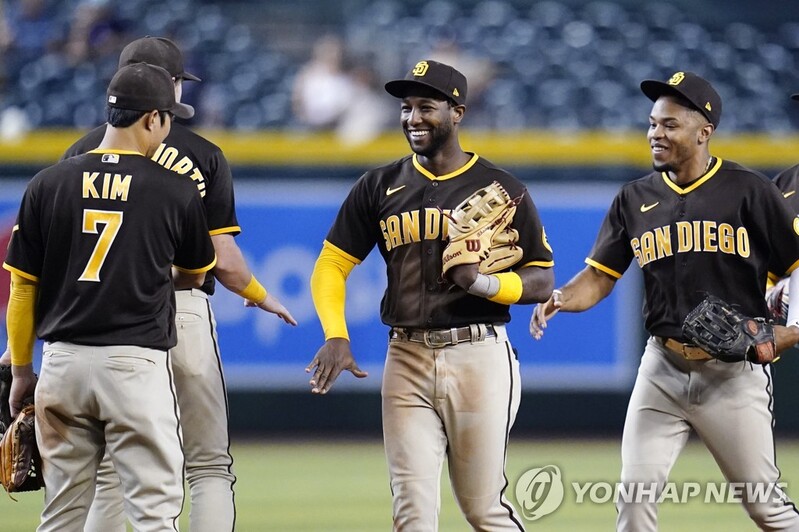 김하성 2경기 연속 무안타 침묵…샌디에이고는 3연승 질주