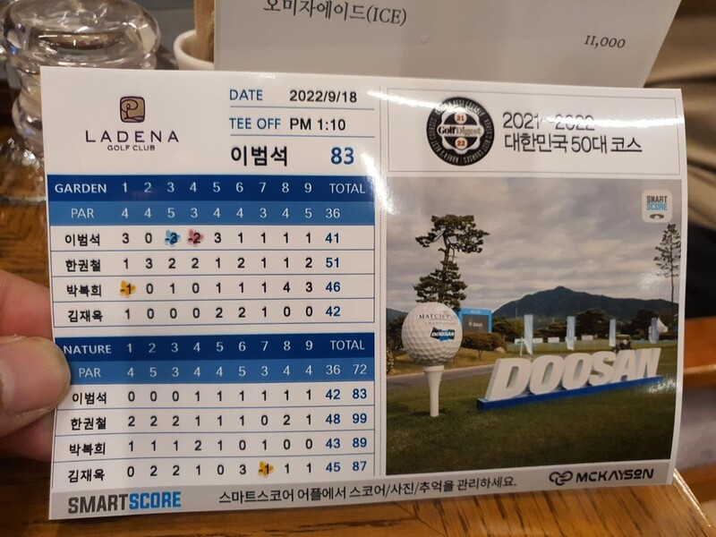 주말 골퍼의 행운…춘천 라데나CC서 '앨버트로스에 홀인원'