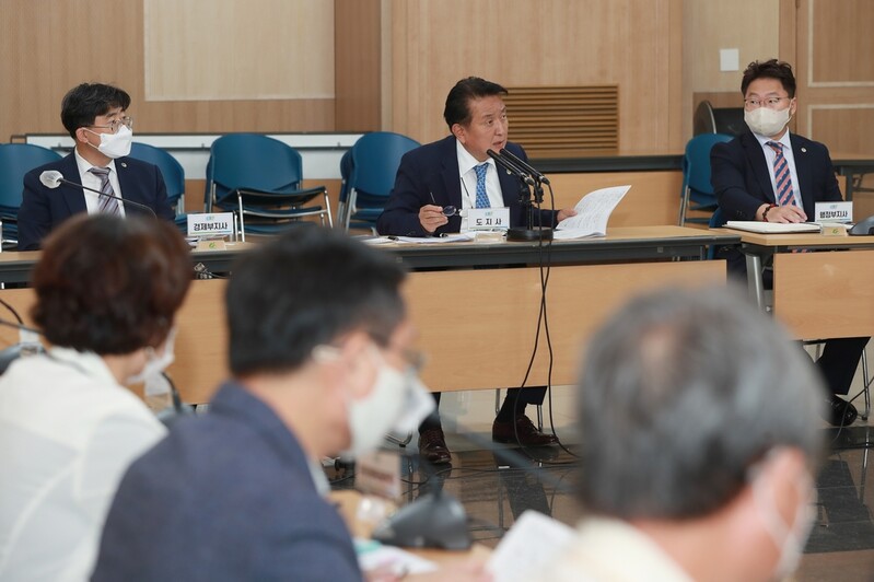 김영환 지사 "과학·문화·환경 '트리플악셀 충북' 만들자"