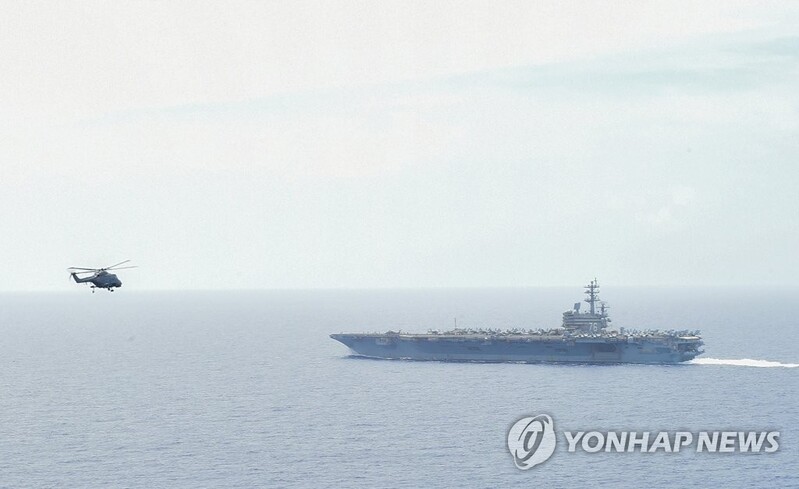 USS Ronald Reagan due in S. Korea for first allied drills off its coast in 5 yrs