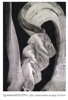 세종대왕동상 조각가 김영원의 붓질…'그림자의 그림자' 개인전