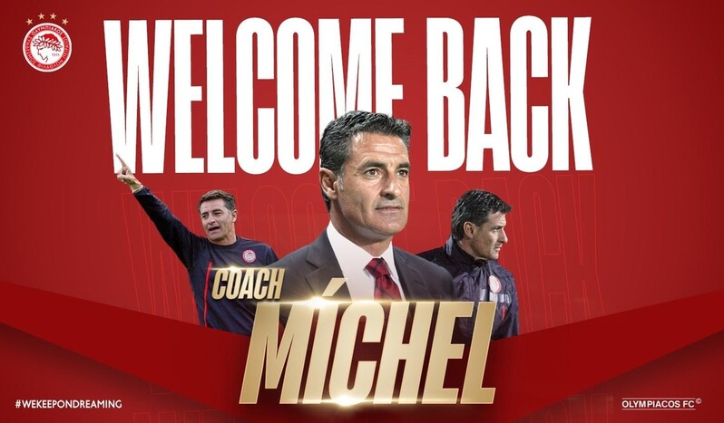 '황-황 듀오' 뛰는 올림피아코스 감독에 R.마드리드 출신 미첼