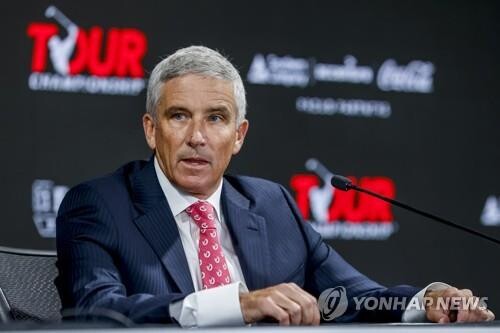 프레지던츠컵 회견장에 '온통 LIV 골프 질문'