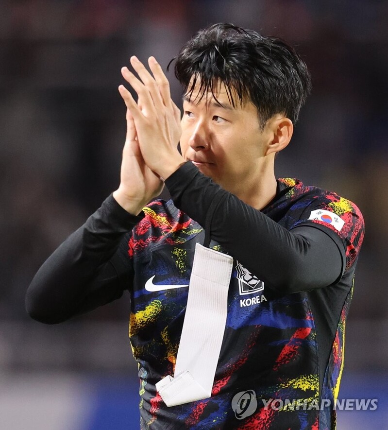 손흥민 "팀 경기력 좋았다…역전골 빌미 된 내 실수가 문제"