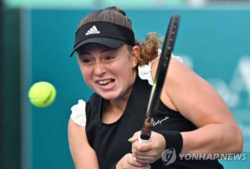 Top seed Ostapenko reaches WTA Korea Open final
