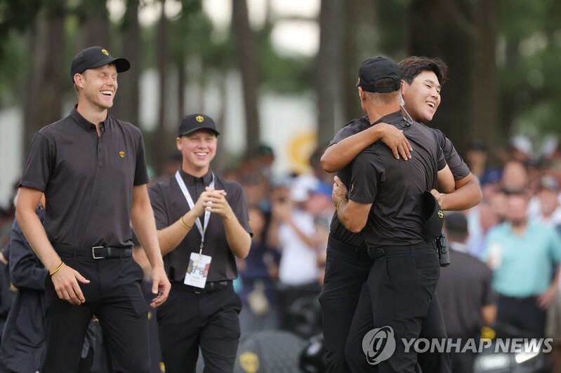 최종일 한국 선수들 3승 했지만…프레지던츠컵 골프 미국 9연승