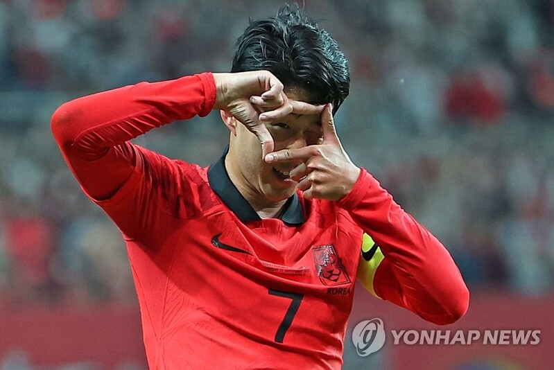 S. Korea beat Cameroon in World Cup tuneup behind Son Heung-min's header