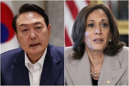 Yoon set to meet U.S. Vice President Harris amid N. Korea threat, IRA concerns