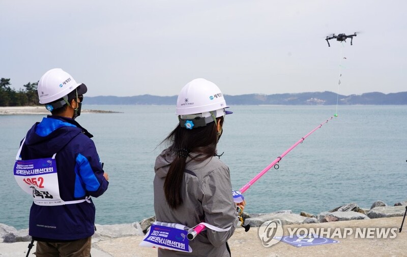 '2022 전국 드론낚시 대회' 원주 간현광광지서 10월 8일 열려