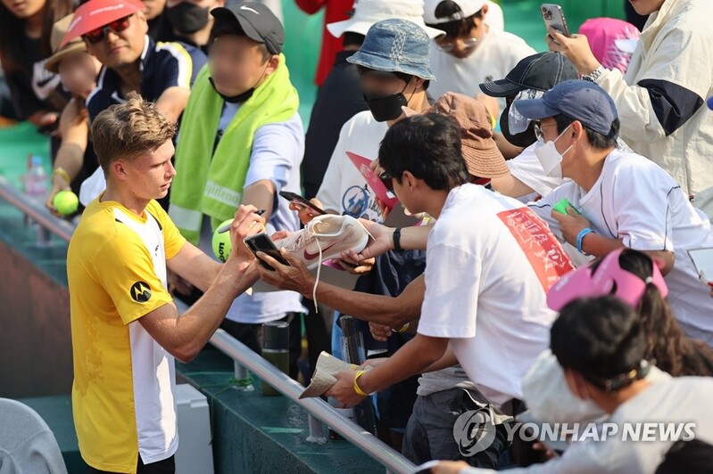ATP executive hails S. Koreans' 'fantastic' support for tennis