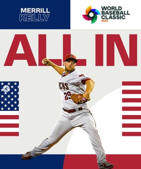 'KBO 출신' 애리조나 켈리, WBC 미국 대표팀 발탁