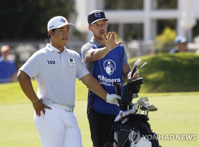 김주형, PGA 투어 슈라이너스 칠드런스 오픈 3R 공동 선두