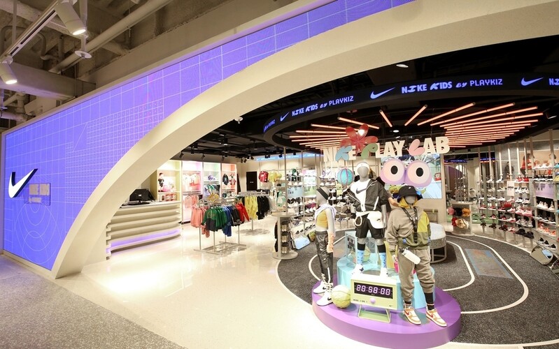 나이키키즈 1호점 연매출 12억원 목표…내년까지 3곳 추가 출점