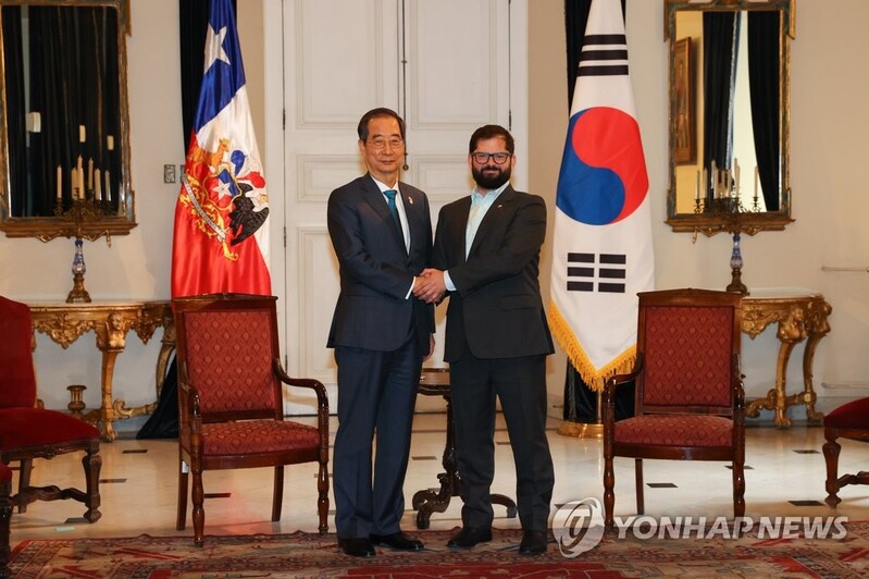 S. Korea, Chile agree to resume FTA upgrade talks this year