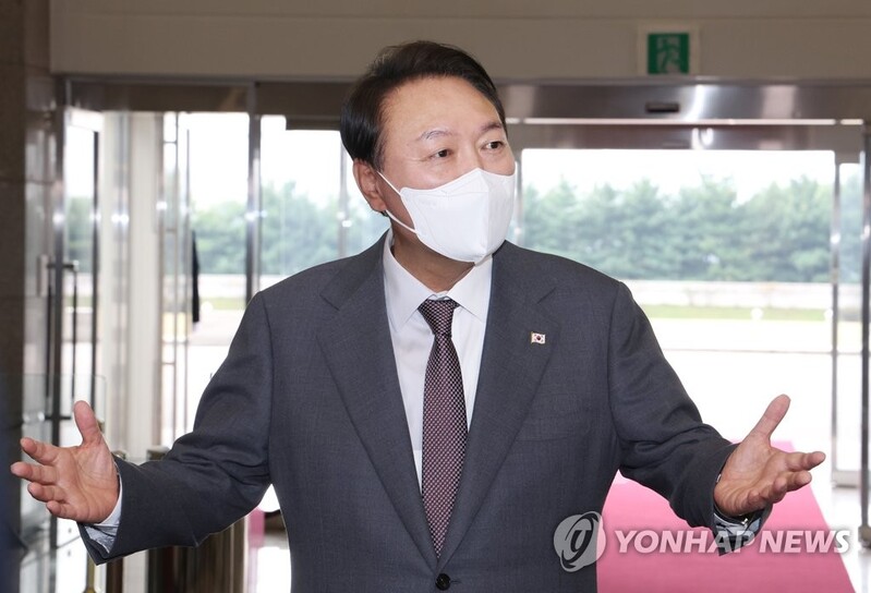 Yoon says N. Korea's artillery firing violates inter-Korean agreement