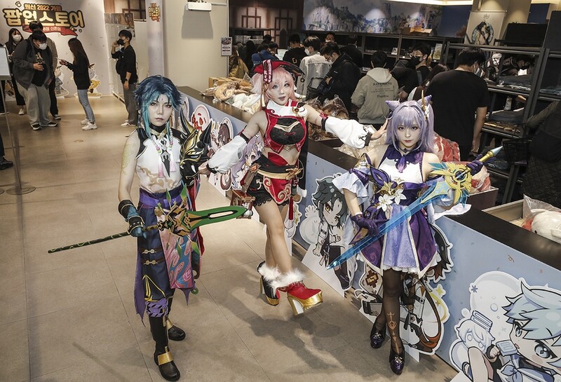 [게시판] 호요버스, 신촌서 '원신 가을 팝업스토어' 열어