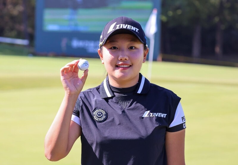 KLPGA 투어 복귀 '예약' 조혜림, 홀인원으로 5천만원 황금공(종합)