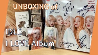 UNBOXING of (G)I-DLE 'I LOVE' Album