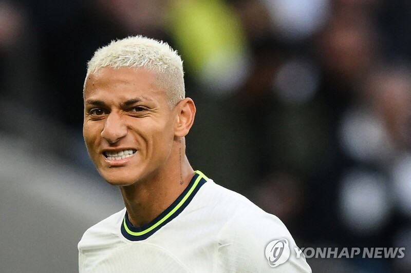 토트넘 히샤를리송, 월드컵 출전 가능할 듯…"큰 부상 아냐"