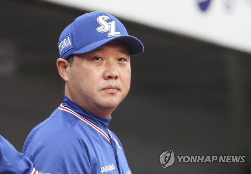 Samsung Lions remove interim tag on manager Park Jin-man