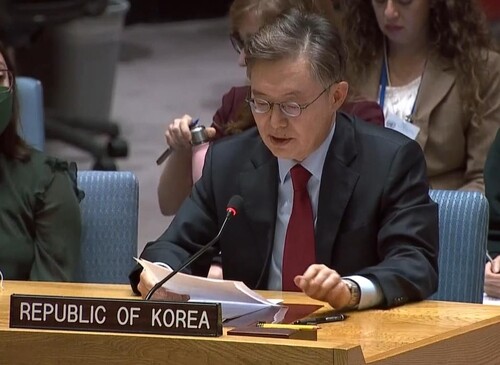 S. Korean envoy raises issue of female N.K. defectors' human rights at U.N. meeting
