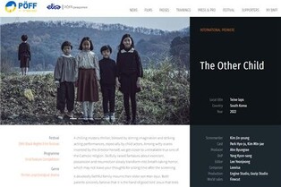 Four movies including movie "The Other Child," and short animations invited to Tallinn Black Night movie festival