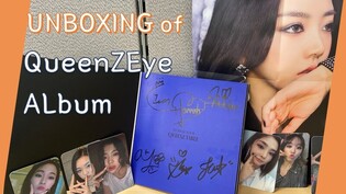 UNBOXING of QueenZ Eye's 1st mini album: