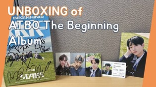 UNBOXING of ATBO's The beginning album
