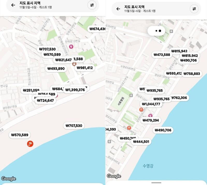 하루만에 월세수익…불꽃축제 앞둔 광안리 불법 숙박업 폭리