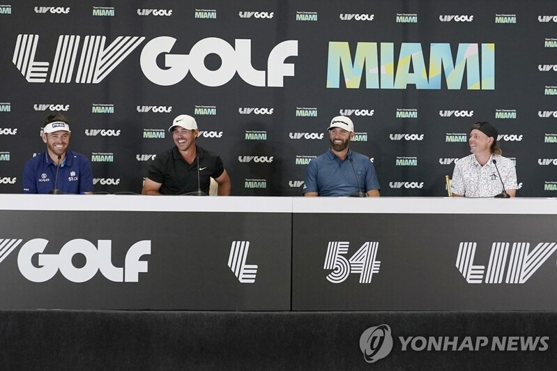 존슨·켑카·스미스 등 LIV 골프 시즌 최종전 결승 진출